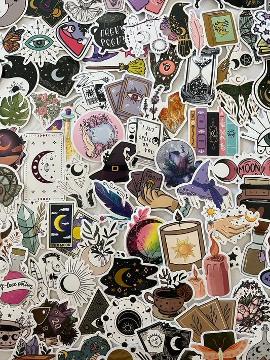 Witch and Mystic Stickers Mystery Pack