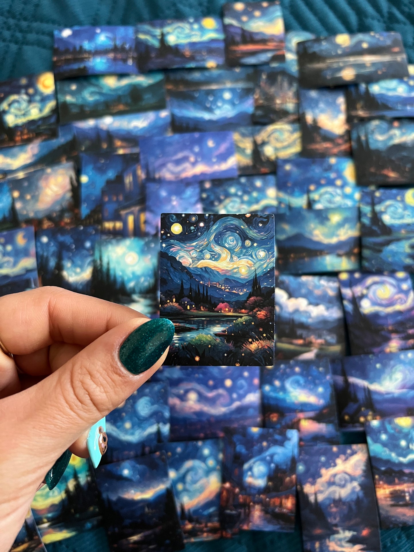 Van Gogh like Stickers Mystery Pack