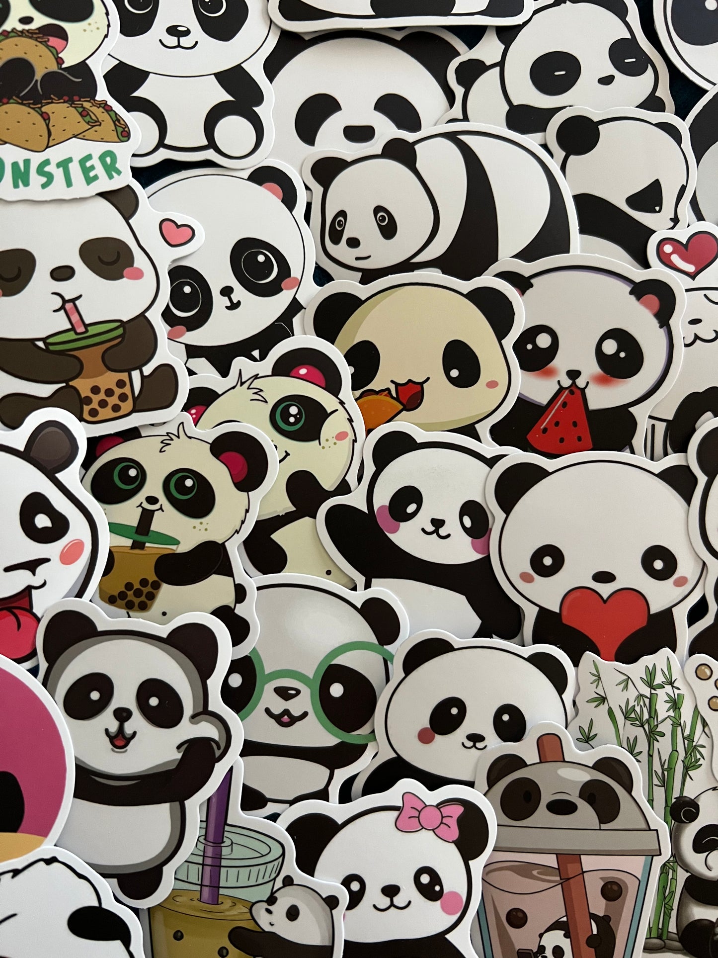 Panda Lover Cute and Funny Stickers Mystery Pack