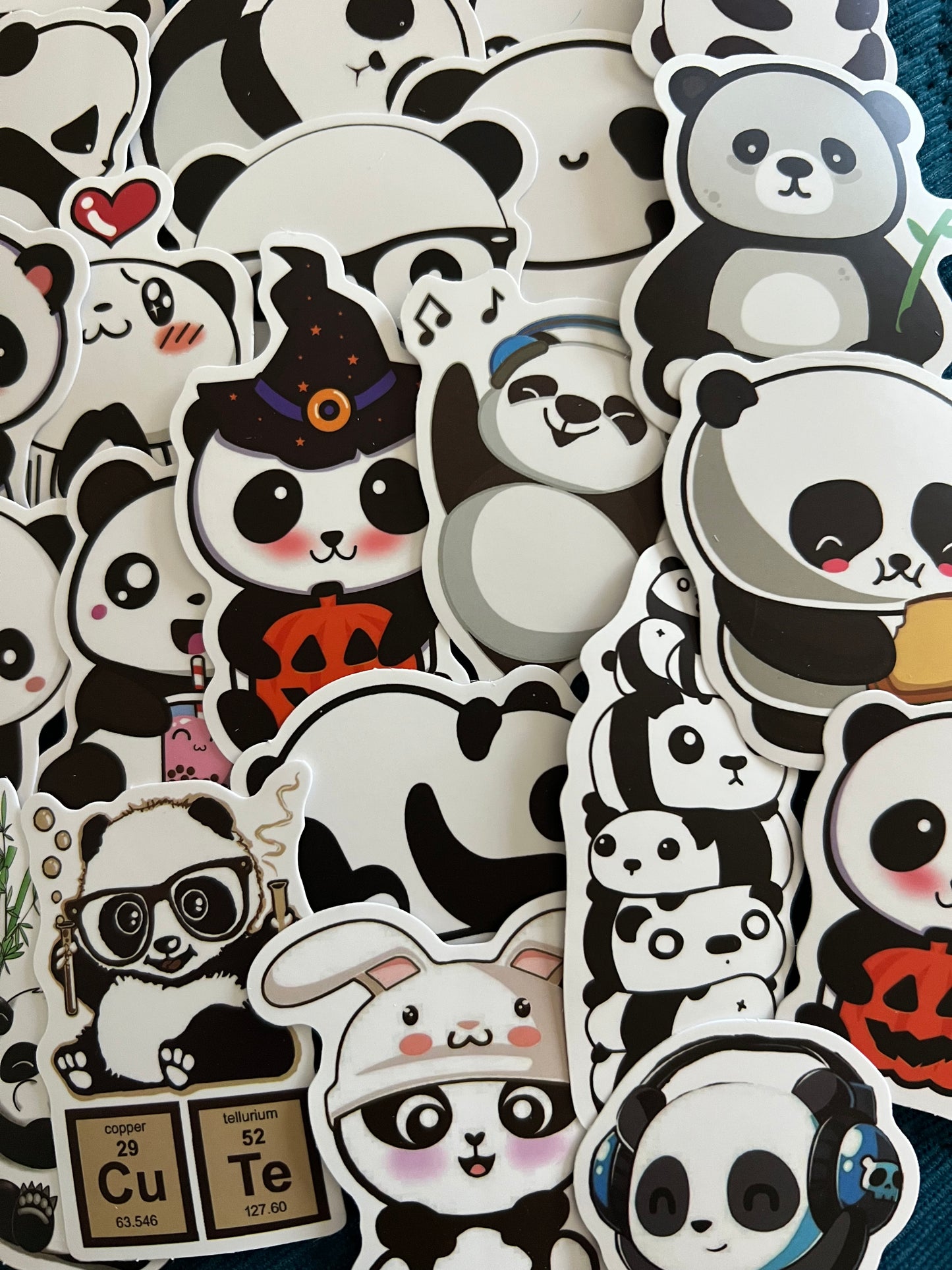 Panda Lover Cute and Funny Stickers Mystery Pack