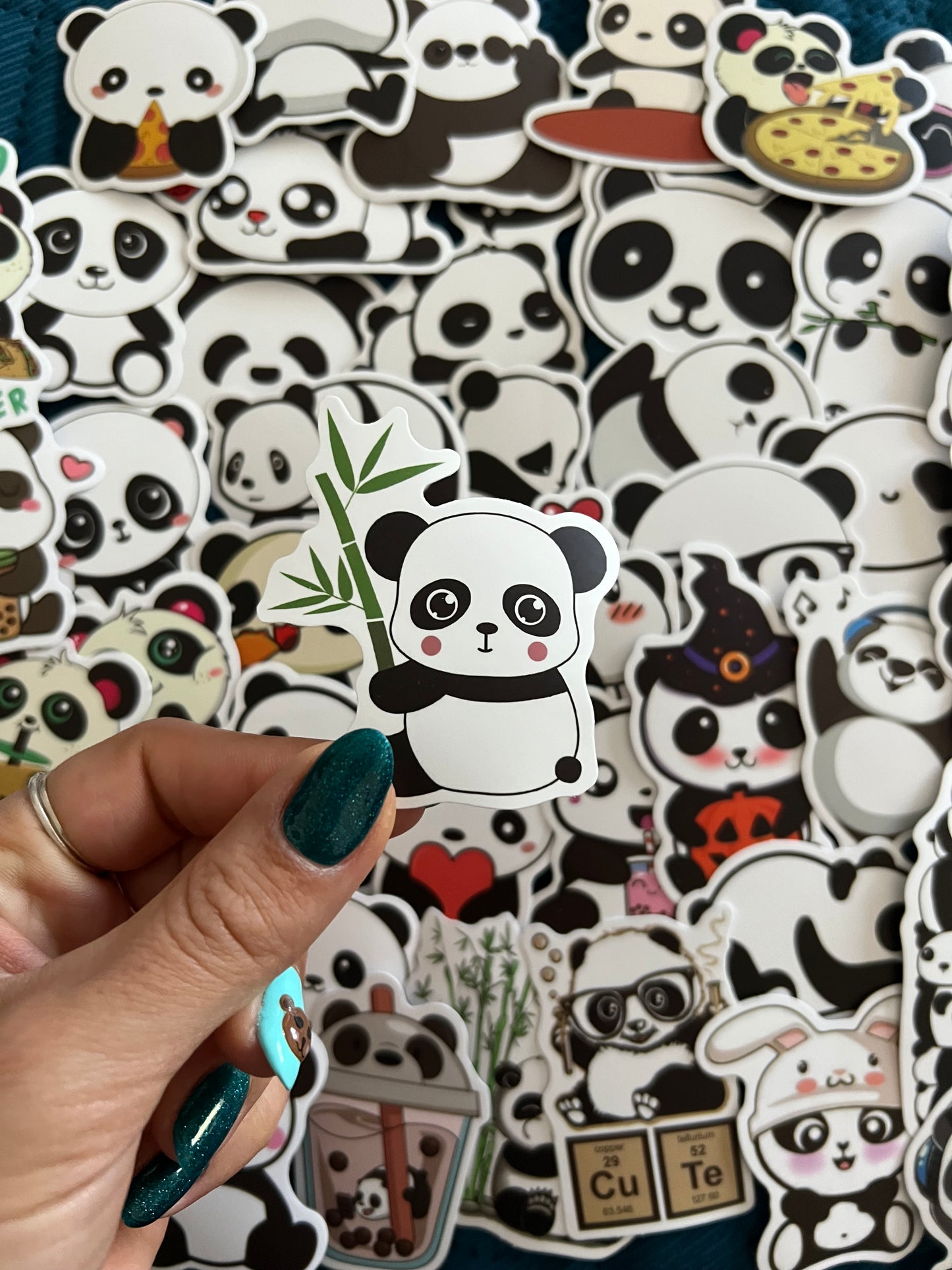 Panda Lover Cute and Funny Stickers Mystery Pack