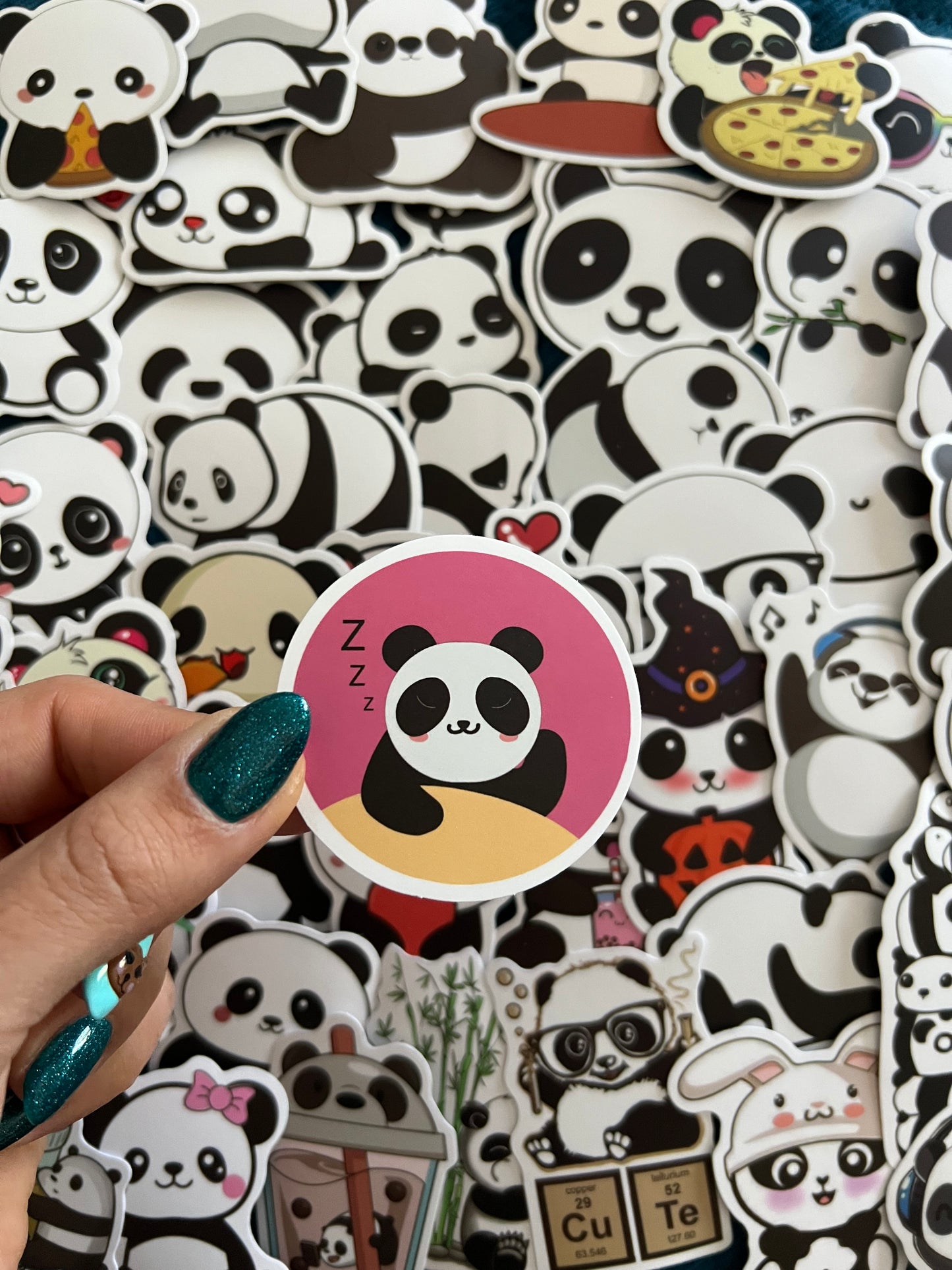 Panda Lover Cute and Funny Stickers Mystery Pack