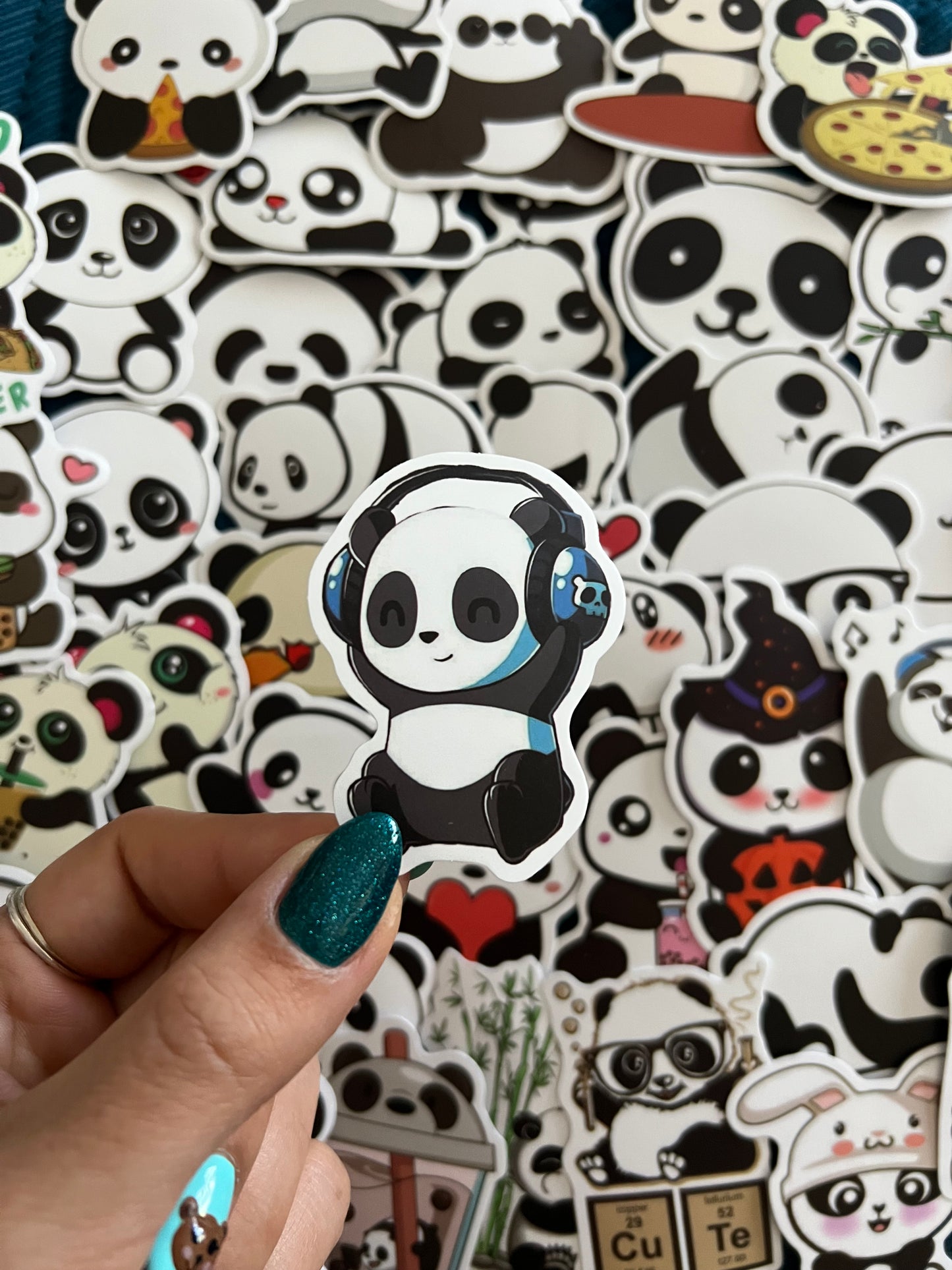 Panda Lover Cute and Funny Stickers Mystery Pack