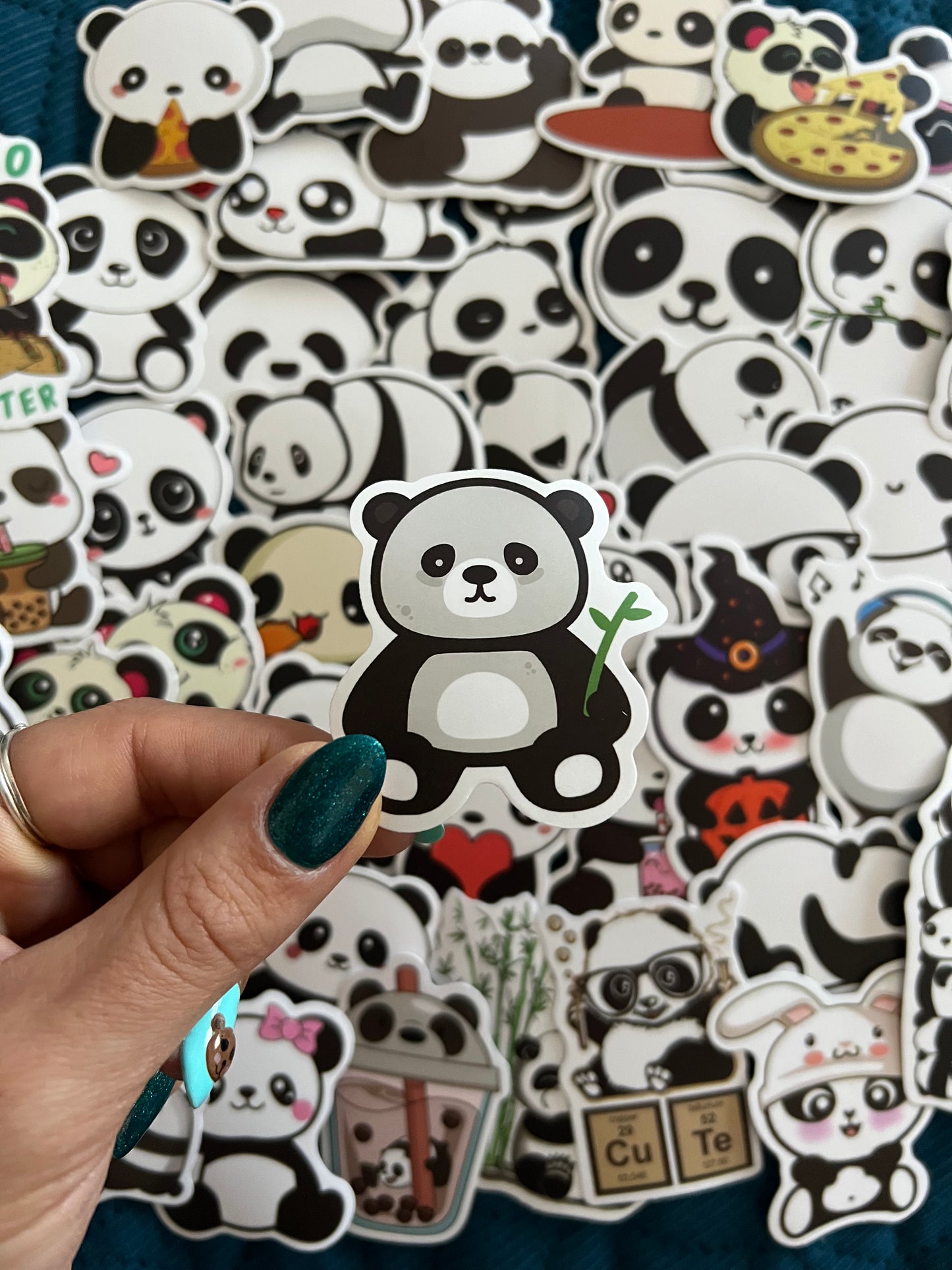 Panda Lover Cute and Funny Stickers Mystery Pack