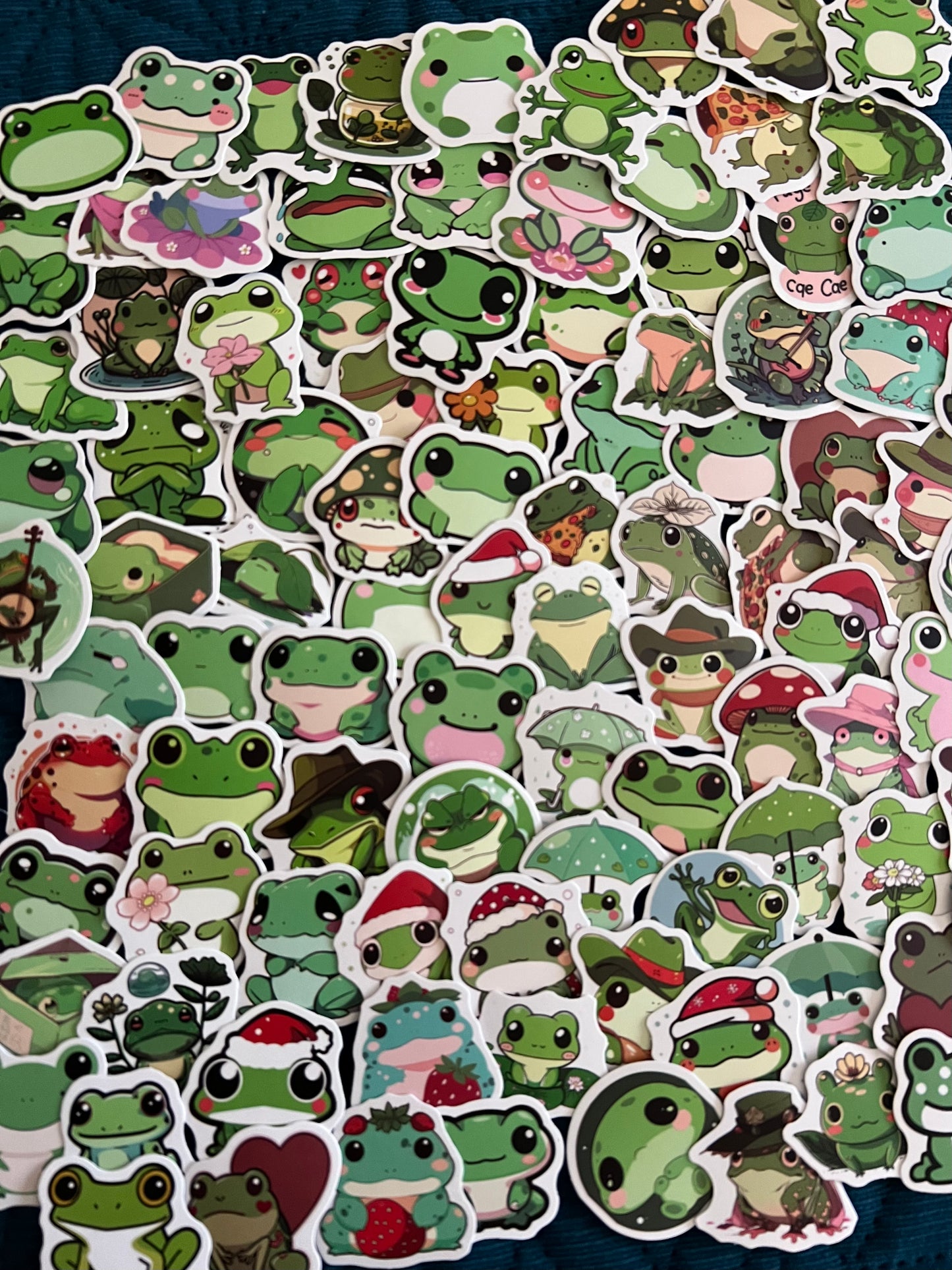 Frog Lover Cute and Funny Mini Stickers Mystery Pack