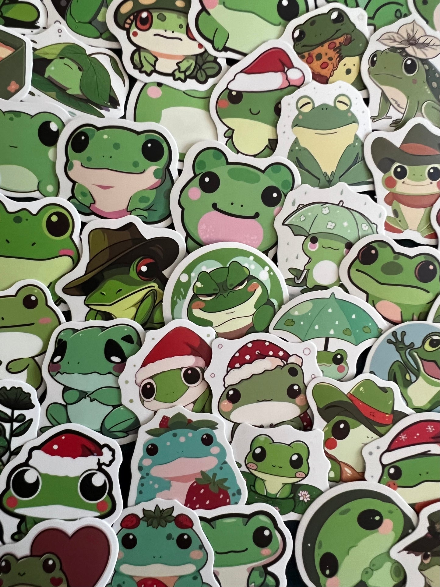 Frog Lover Cute and Funny Mini Stickers Mystery Pack