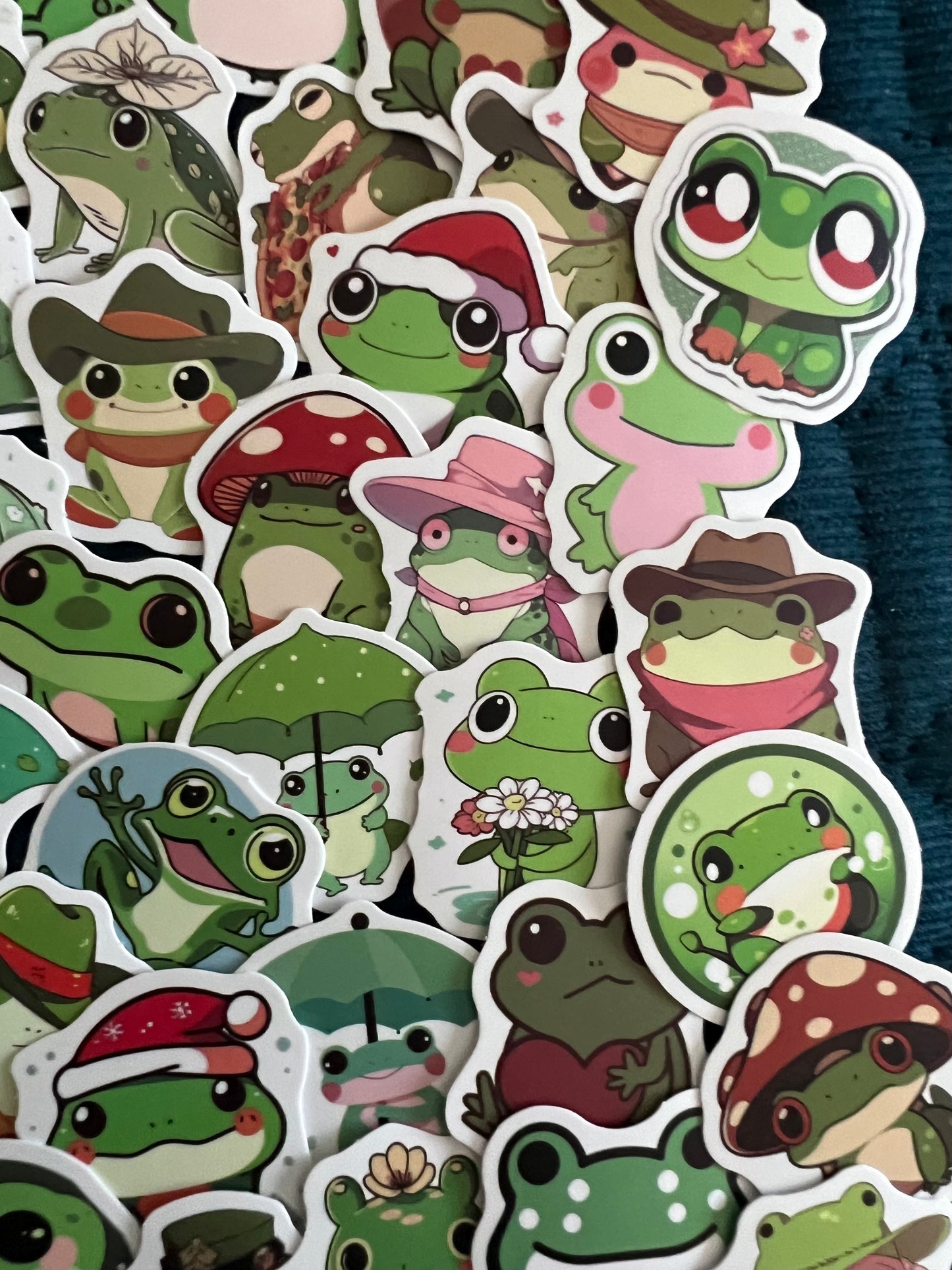 Frog Lover Cute and Funny Mini Stickers Mystery Pack