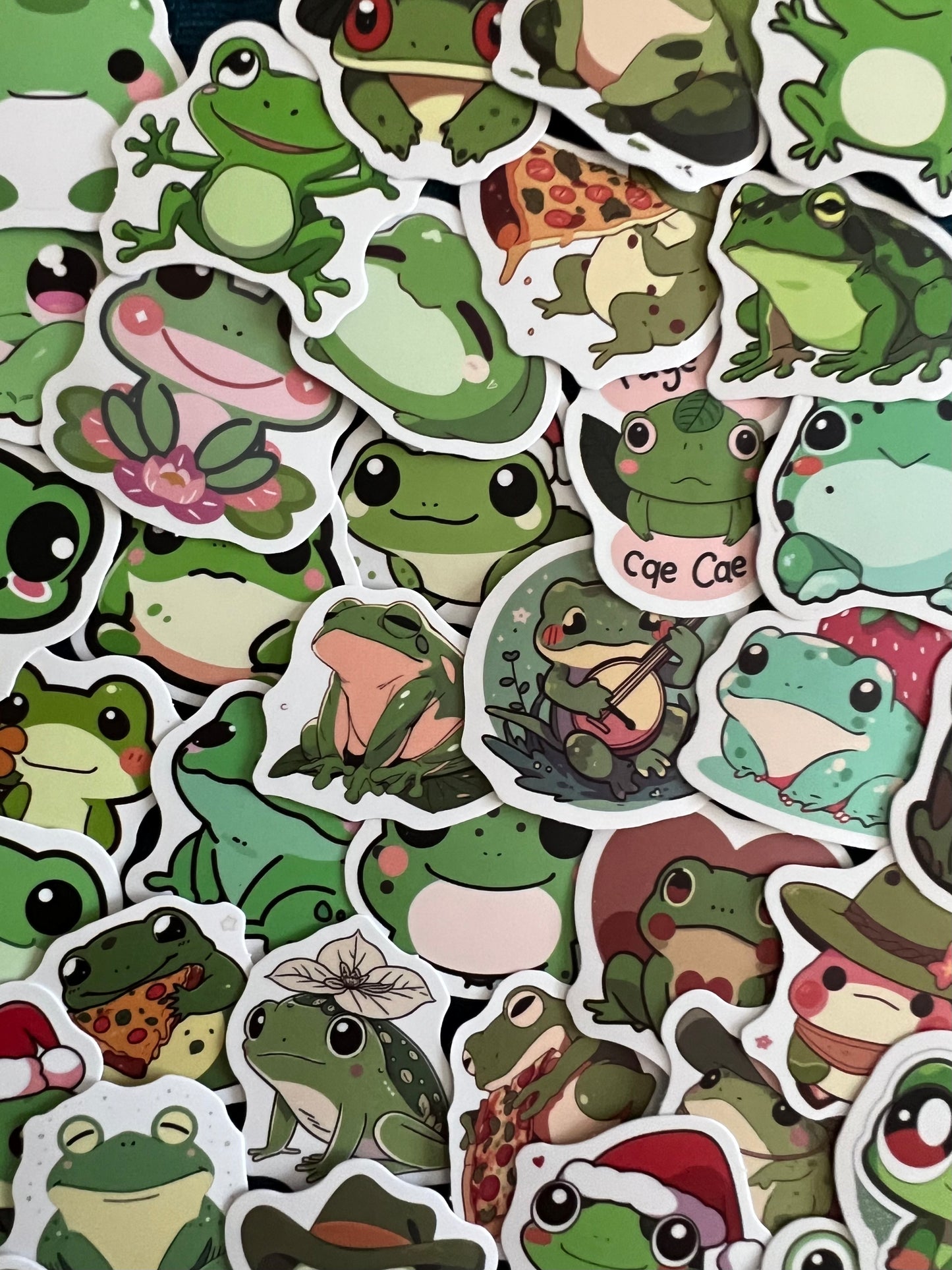 Frog Lover Cute and Funny Mini Stickers Mystery Pack