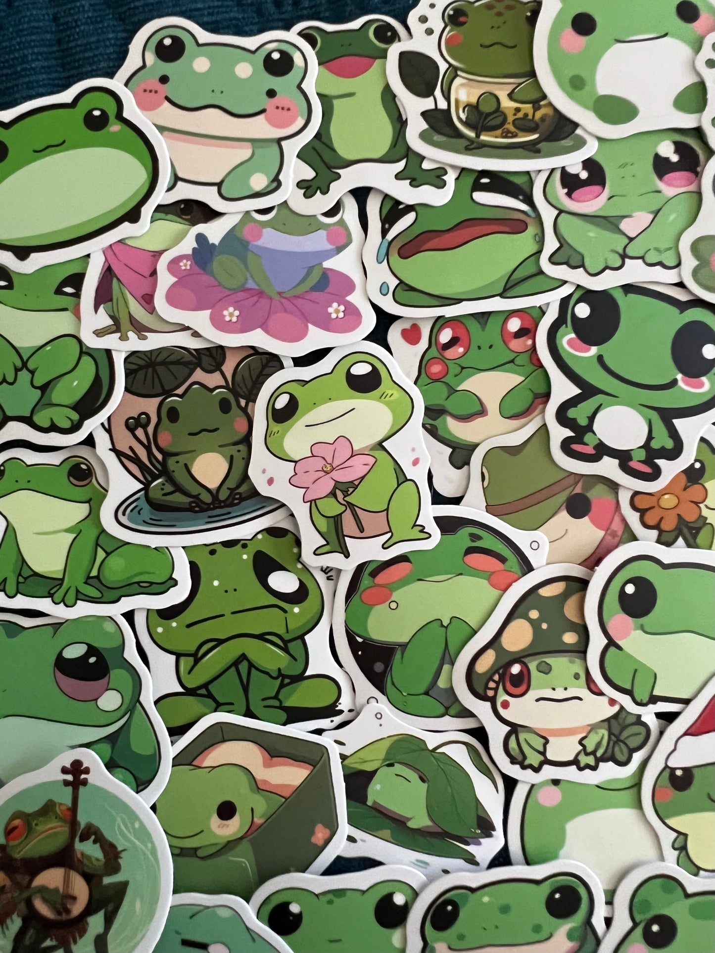 Frog Lover Cute and Funny Mini Stickers Mystery Pack