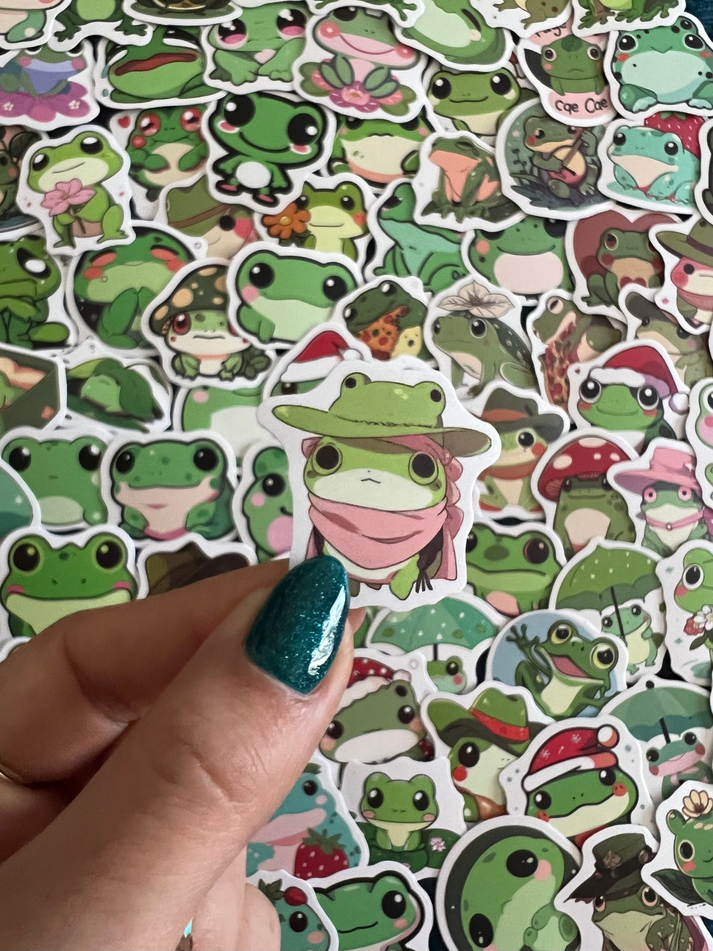 Frog Lover Cute and Funny Mini Stickers Mystery Pack