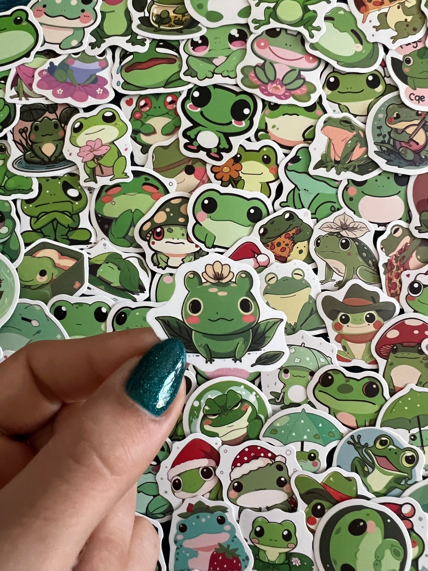 Frog Lover Cute and Funny Mini Stickers Mystery Pack